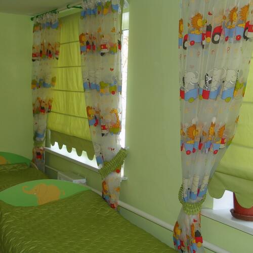 Римская штора для детского сада
